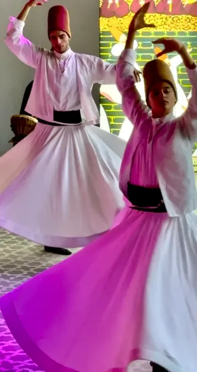 Eintrittskarte für die Show der wirbelnden Derwische im Abud Efendi Mansion — photo 2