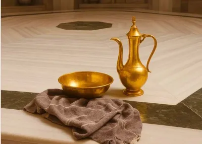 Experiencia tradicional de baño turco en hammam — photo 8