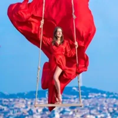Rooftop Galata: фотосессия Flying Dress — photo 7